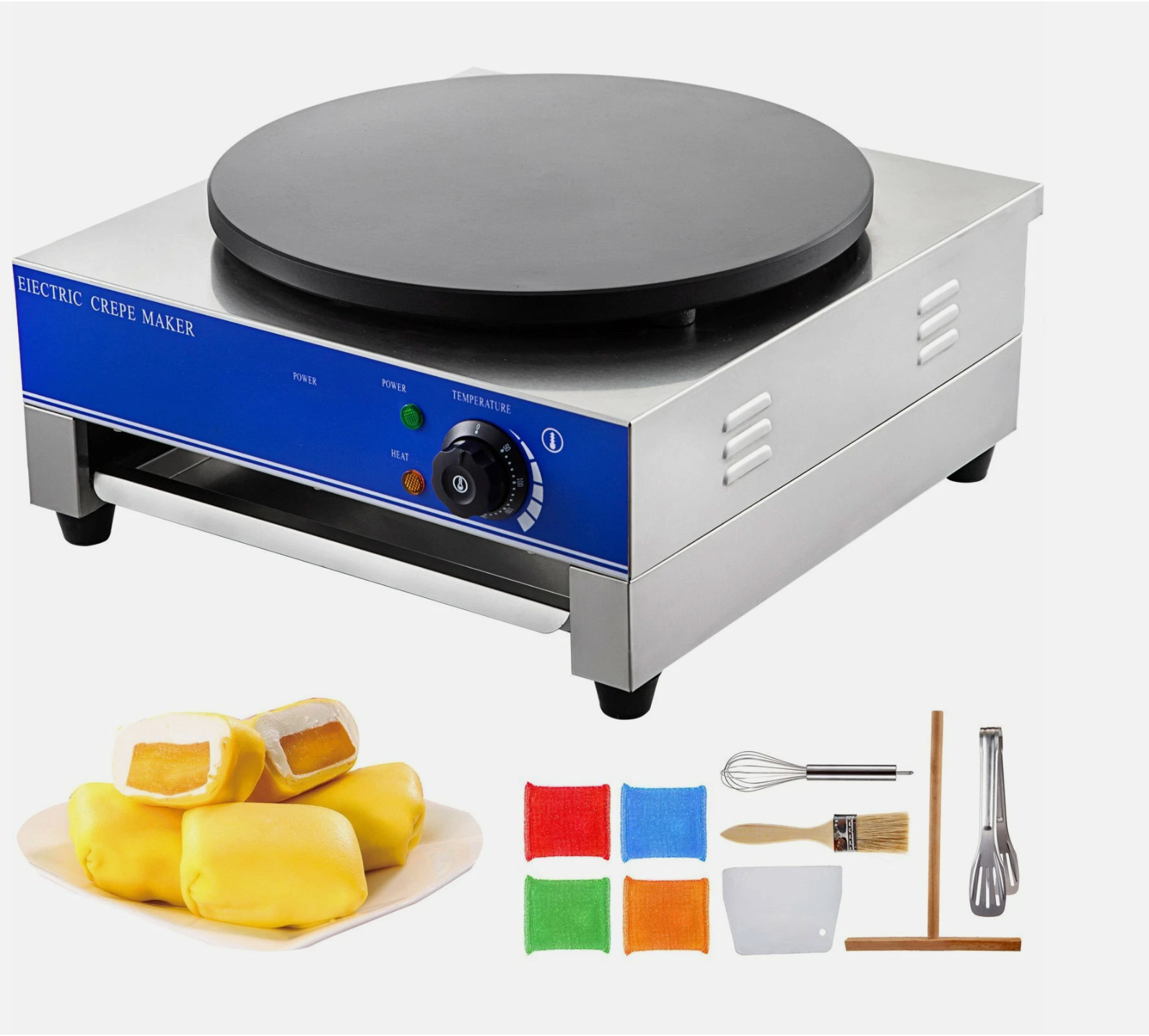 crêpière électrique professionnelle – design et finitions
