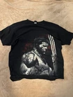 Vintage Y2K Marvel Wolverine Faded Wash Promotional Shirt Mens L