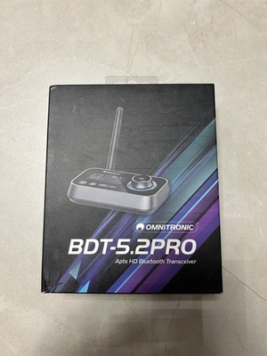 OMNITRONIC BDT-5.2PRO Aptx HD Bluetooth Transceiver | Neu