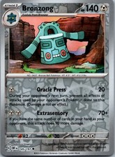 Bronzong Reverse Holo, Uncommon SV03: Obsidian Flames 145/197 NM