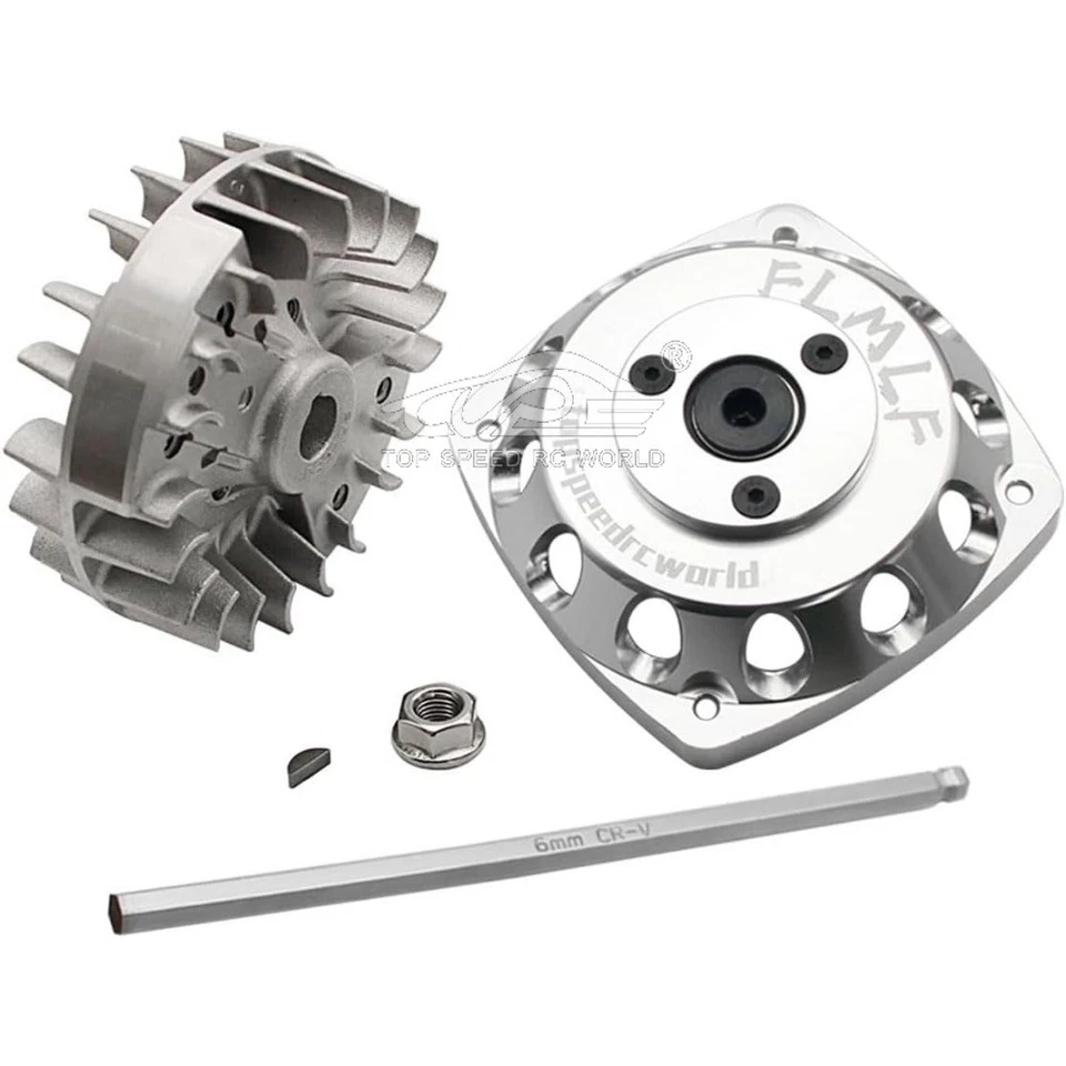 FLMLF Alloy CNC Roto Starter With flywheel Fit 23-35cc in US for 1/5 Rc HPI LOSI - Image 3 of 4