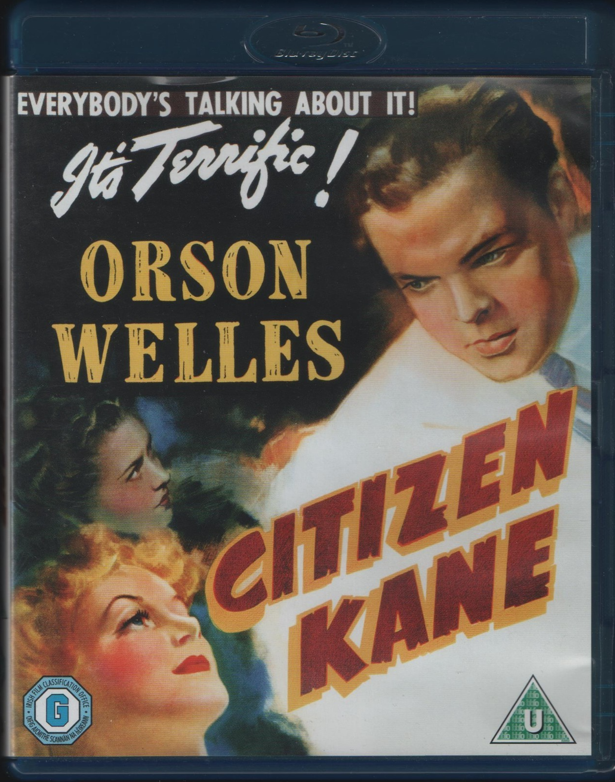 Citizen Kane (1941) (Blu-ray 2016) Orson Welles ""the greatest film ever made""