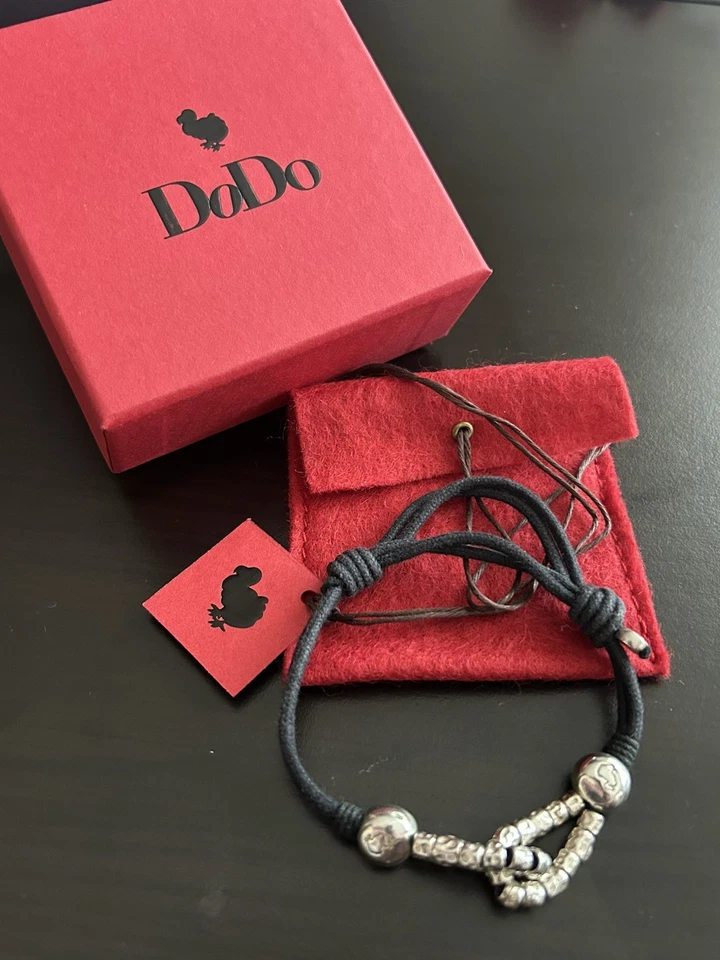 Dodo Pomellato Bracciale “Infinity” 24 Granelli Fuori Produzione e 2 pepite arge - Immagine 2 di 4