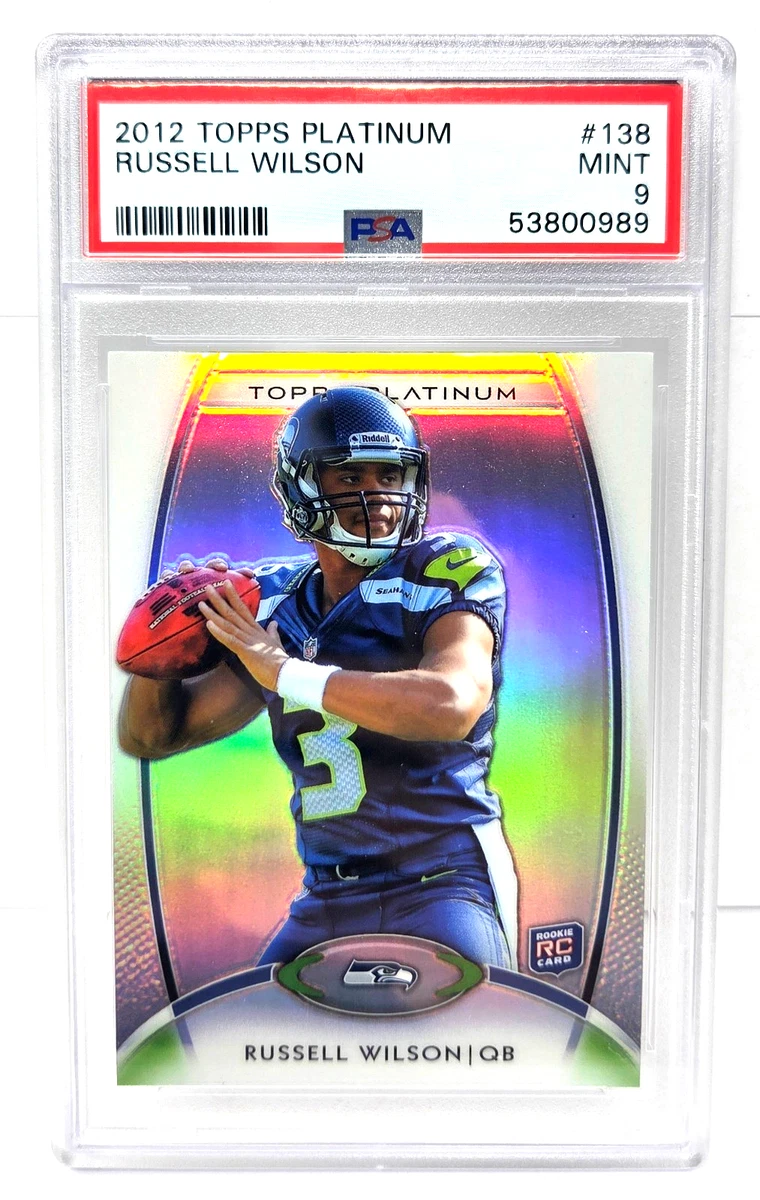 Russell Wilson Rookie Football Cards for sale | eBay