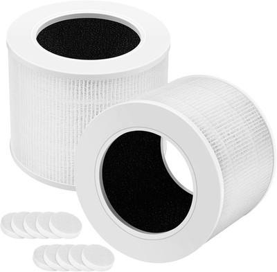 2 Pack Core Mini-RF Ersatzfilter Kompatibel mit LEVOIT Core Mini Luftreiniger,