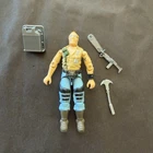 1985 HASBRO GI JOE COBRA DREADNOK BUZZER v1 FIGURE 100% COMPLETE TIGHT EX++