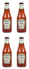 Heinz Tomato Ketchup Glass Bottle 375ml (4 Pack)