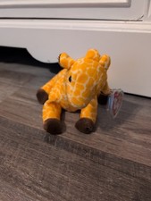 TY Beanie Baby Retired Twigs The Giraffe 1995 With Tags