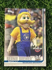 2019 Topps Opening Day Mascots Bernie Brewer Milwaukee Brewers #M-19