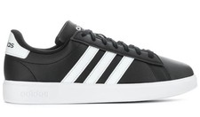 Adidas Grand Court 2.0 Shoes Black White Sportswear Tennis GW9196 Mens