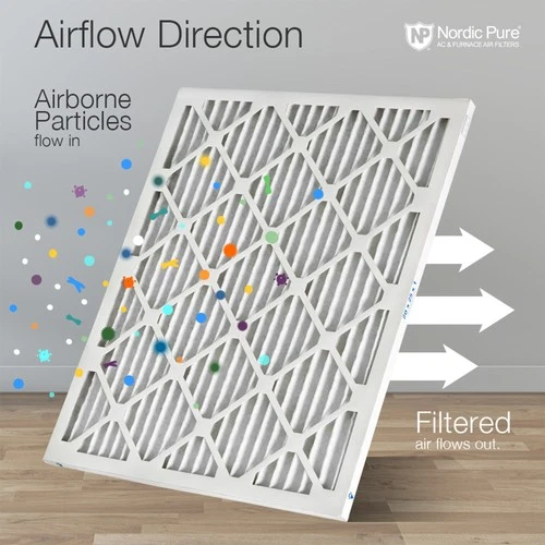 Nordic Pure Pleated AC Furnace Air Filter
