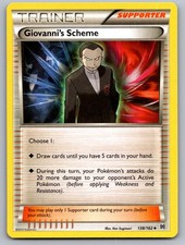 Giovanni's Scheme 138/162 Uncommon BREAKthrough Pokemon Near Mint