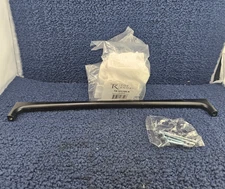 Top Knobs TK1017BLK: Riverside 12" C-C Cabinet Pull Flat Black