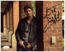 Garrett Hedlund Signed 8x10 Photo Tulsa King Autographed JSA COA 4
