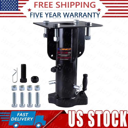 30000 LB Adjustable 17-23" Fifth 5th Wheel To Gooseneck Adapter Hitch Converter