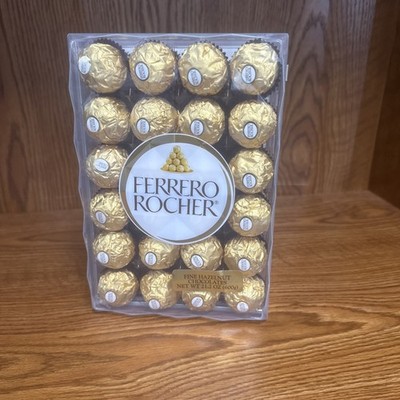   Ferrero Rocher Candy Fine Hazelnut Chocolates 48 units 