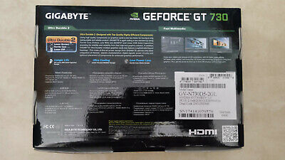 Gigabyte GeForce GT 730 2GB Graphic Cards GV-N730D5-2GL