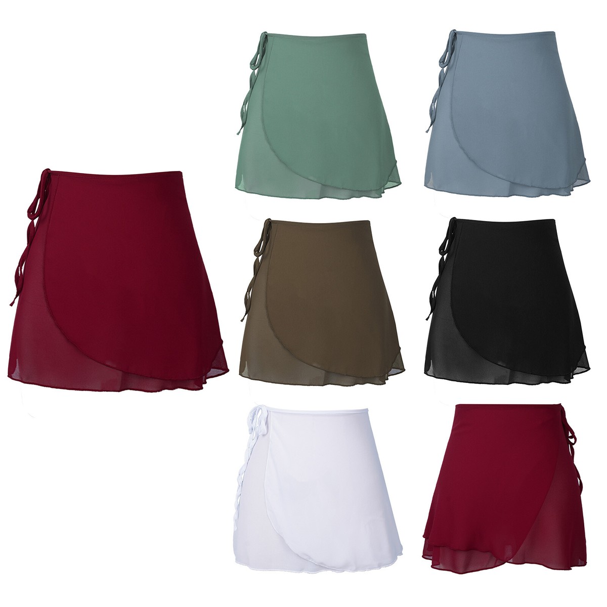 Damen Skort Mit Hoher Taille - A-Linie Sommerrock Für Golf & Freizeit