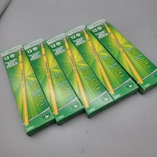 Dixon Ticonderoga Pencils No.2 Premium Wood Latex Free Eraser 5 Boxes/12 /60 New