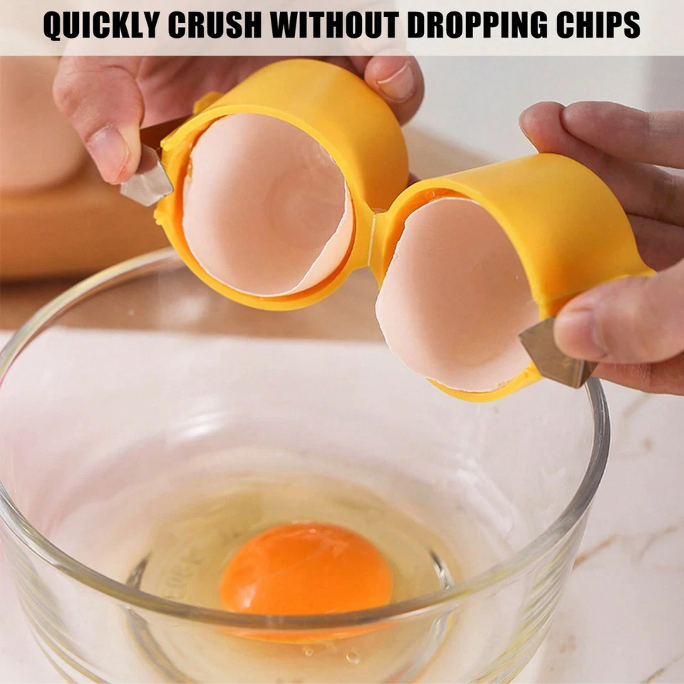 Egg Cracker Tool Egg Breaker Manual Shell Separator Opener Kitchen Tools for Egg - Image 2 of 4