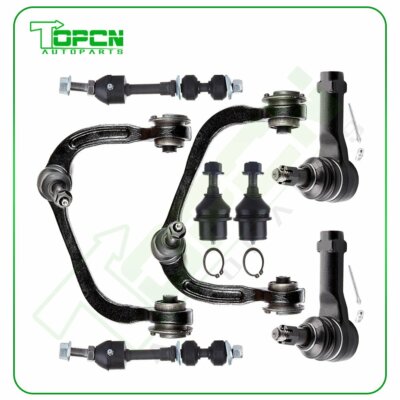 8pcs Front Upper Control Arm Ball Joint 2WD For 05-08 Ford F-150 Lincoln Mark LT