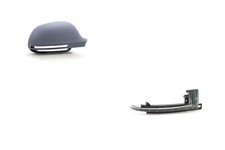 Spiegelkappe + Spiegelblinker passend für Audi A3 8P 08/08-05/10 rechts Beifahre