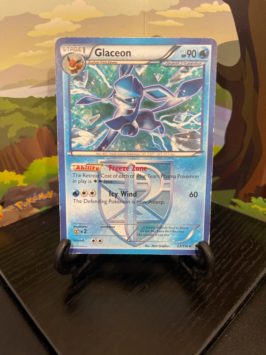 Glaceon Card Plasma Freeze