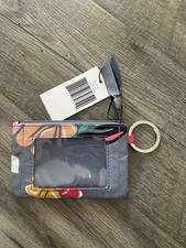 NWT Vera Bradley COASTAL PARADISE Lanyard  Zip Id holder