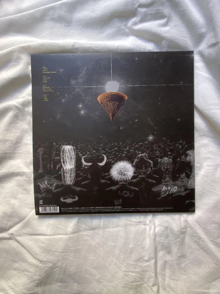 (USED) King Gnu - Ceremony - 12" Splatter Color Vinyl 2LP Limited Edition Japan - Image 3 of 3