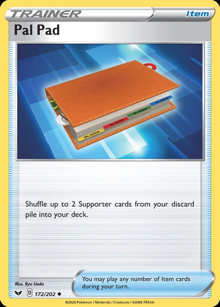 Pokemon Pal Pad (172/225) Sword & Shield LP