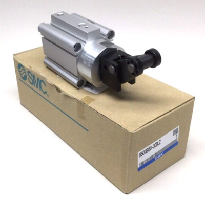 SMC RSDQB50-30DLZ Compact Stopper Cylinder 50mm Bore 30mm Stroke Max 1.0MPa