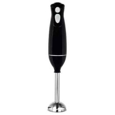 Image of BLACK HAND BLENDER DISHWASHER STAINLESS STEEL DURABLE FOOD HAND HELD BLENDER