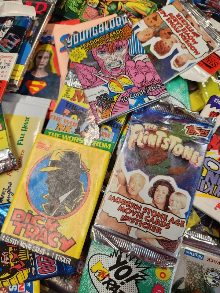 ESTATE SALE- Lot of 10 Old Vintage Unopened packs of NON-SPORTS CARDS!!! - Image 4 of 4