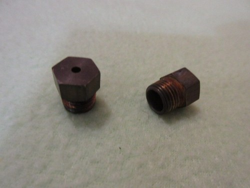 * Furnace Orifice * Natural Gas * Size # 42 * Overall Len. 1/2" * Set Of 2 *