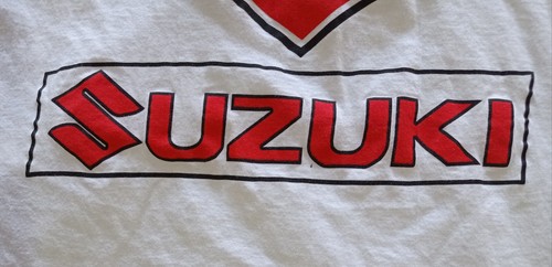 Camiseta Team SUZUKI VINTAGE coches de carreras Top-Line Colección Limón blanco algodón - Imagen 11 de 13