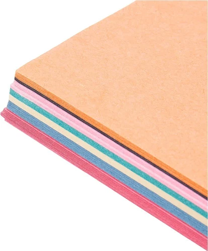 Art Box A4 Assorted Colour Paper 40 Sheets Kids Drawing Craft Activity Paper