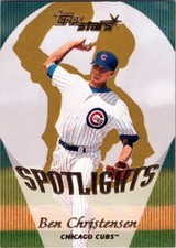 2000 Topps Stars #194 Ben Christensen SPOT Chicago Cubs