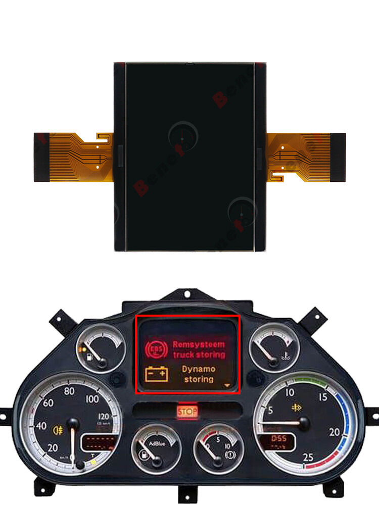 Zilimontt LCD Display Replacement For DAF LF 45/55/75, XF 95/105, And CF 85 - View #9