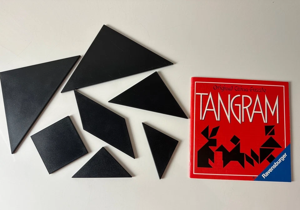 Ravensburger Tangram Strategie Holzpuzzle Montessori Kinder China Puzzle 1987 - Bild 2 von 4