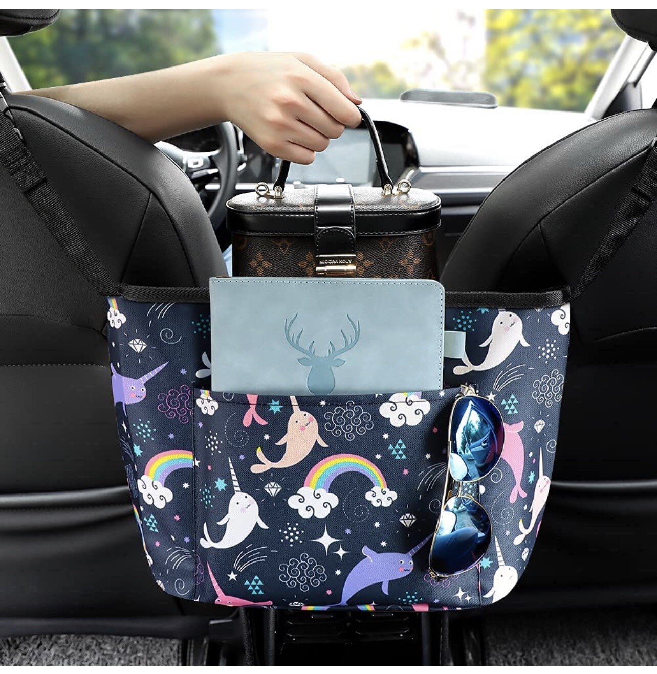 handbag storage for car