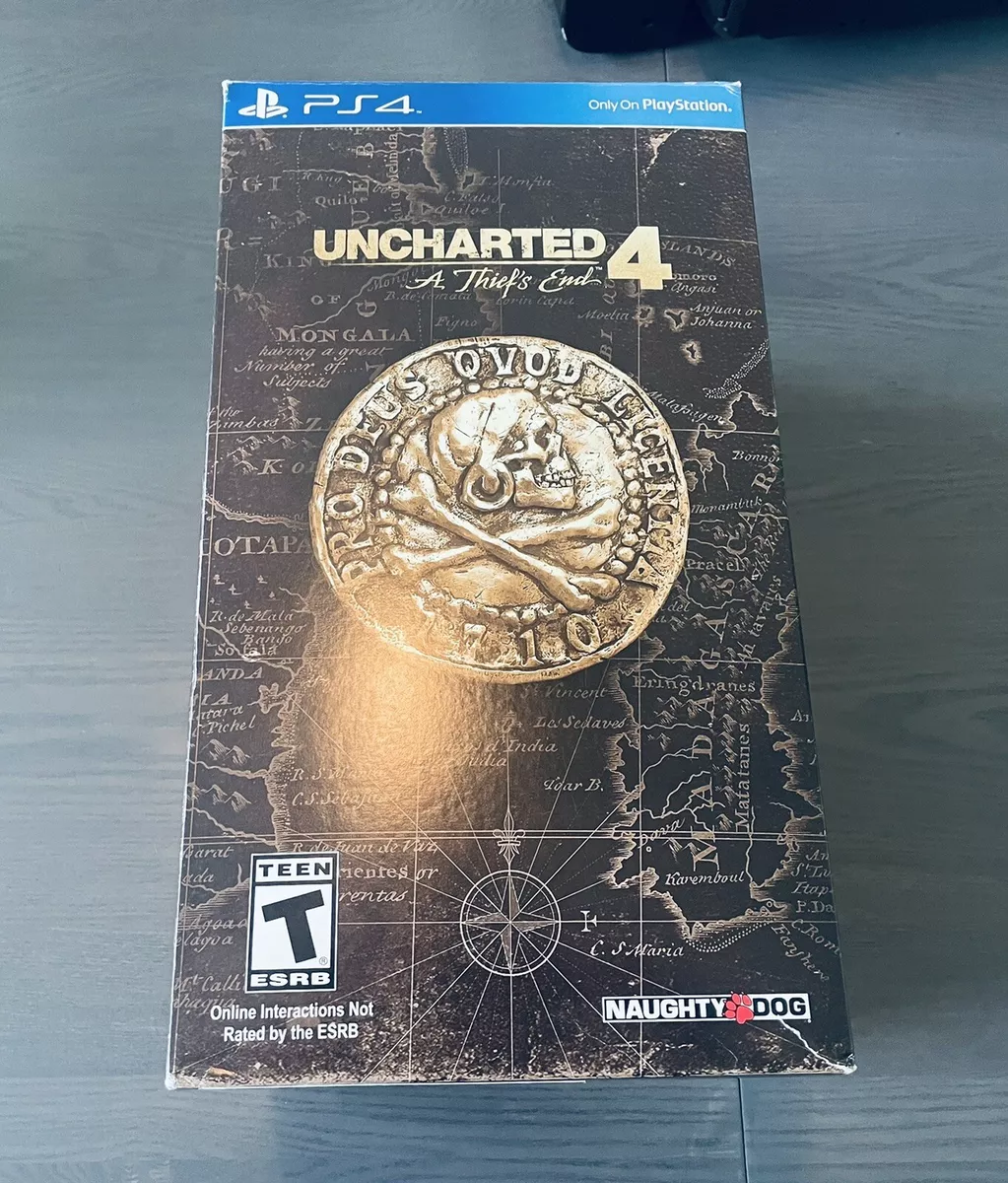 Uncharted 4 A Thief’s End Libertalia Collector's Edition BOX ONLY (NO GAME!)