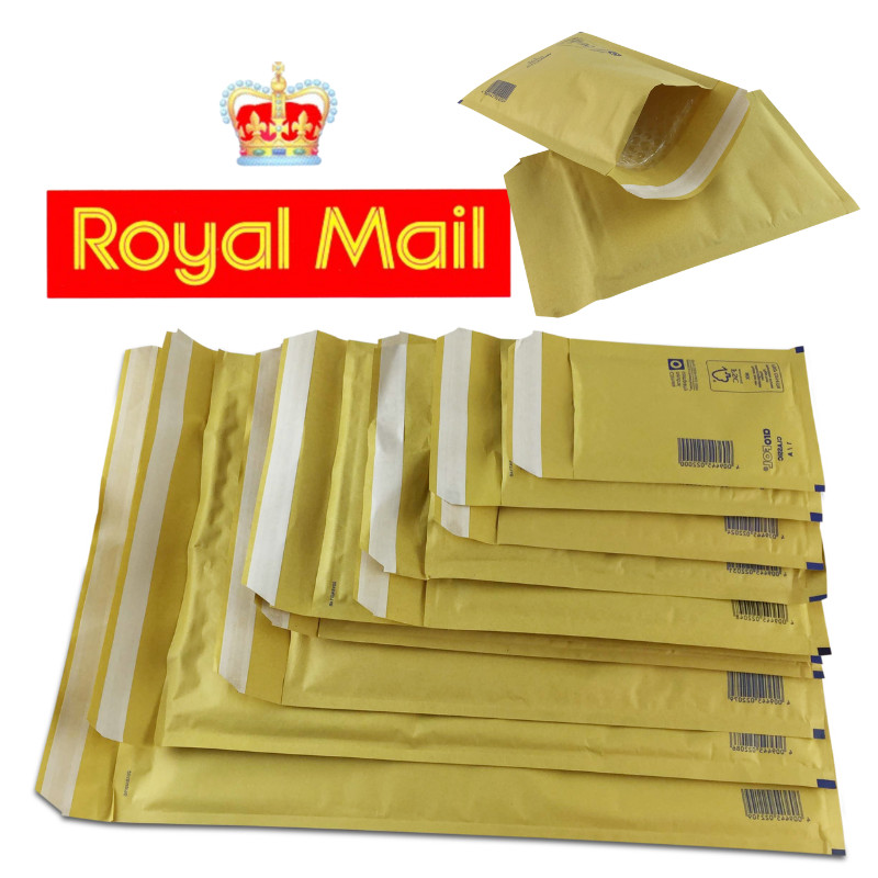 BOLSAS DE CORREO AROFOL ACOLCHADAS EN BURBUJAS DE ORO GENUINO *TODAS LAS TALLAS/CANTIDADES*