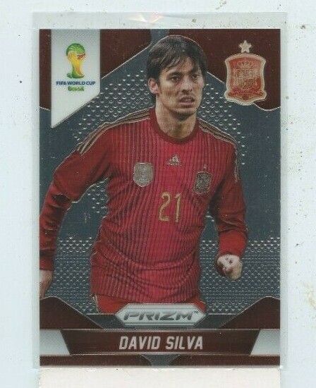 David Silva 2014 Panini Prizm World Cup Soccer Spain # 175