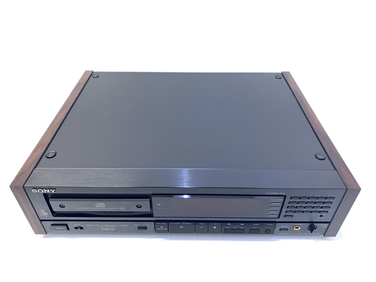 SONY CDP-338ESD Compact Disc Player High End Vintage 1990 with