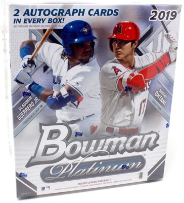 2019 BOWMAN PLATINUM BASEBALL COLLECTOR BOX BLOWOUT CARDS