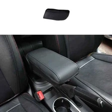 Black Leather Armrest Box Central Console For Volkswagen Beetle 13-19 Cover Trim