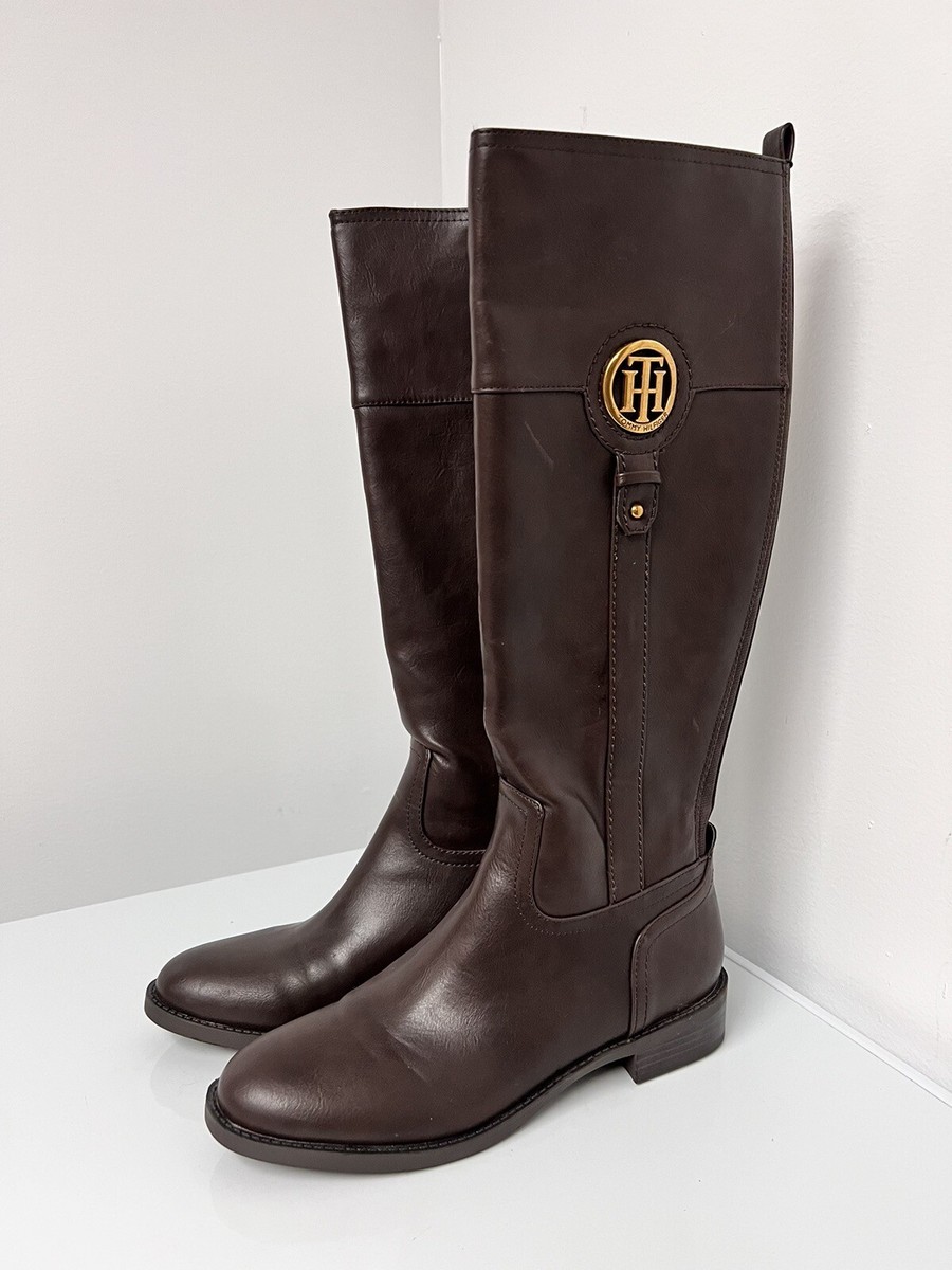Calf Boots Tommy Hilfiger Women's Imina Riding Boots Tommy