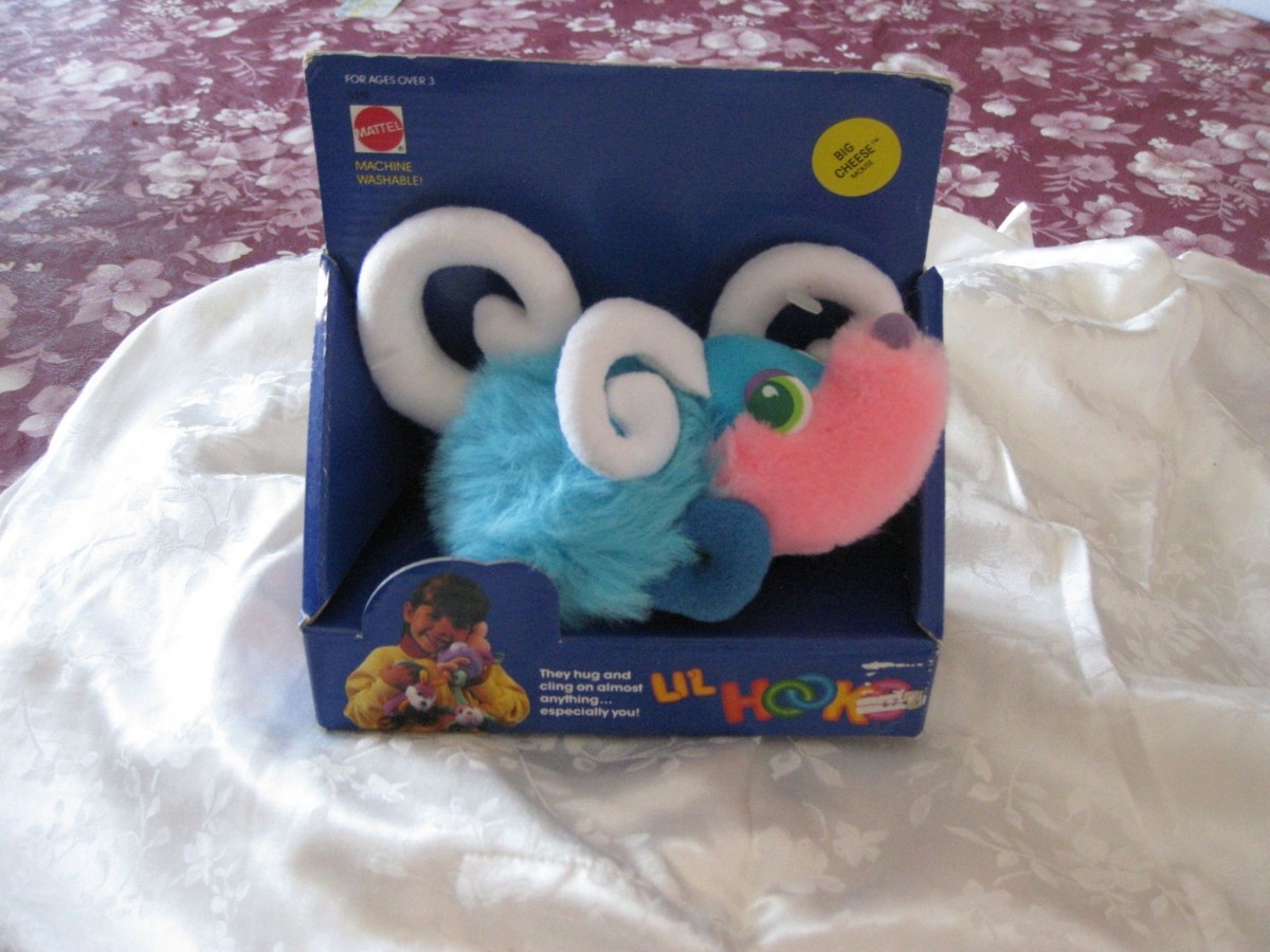 1987 Mattel LIL HOOKS plush IN BOX vintage BIG CHEESE MOUSE | eBay