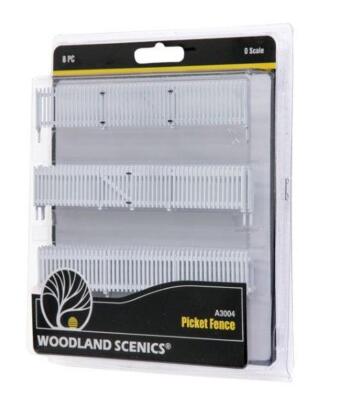 New Woodland Picket Fence O Scale A3004