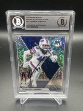 Tremaine Edmunds Chicago Bears Autographed Signed Beckett BAS Slabbed Card COA